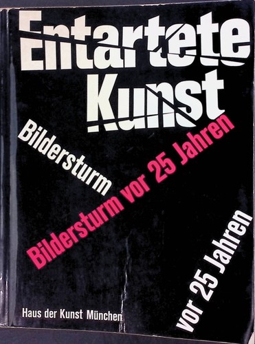 Entartete kunst bildersturm - entartete,