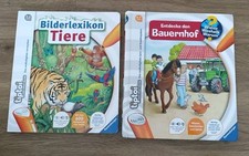 2x TipToi Bücher - Entdecke den Bauernhof & Bilderlexikon Tiere 4-7 Jahre TOP