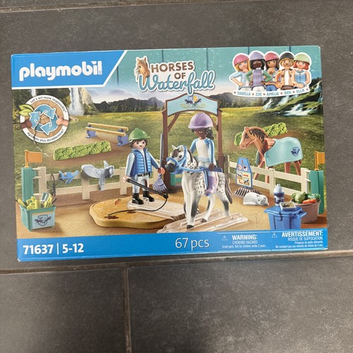 Playmobil horses waterfall - of,