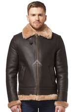 Herren B3 Braun Beige Fell