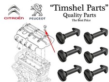 6 Stück Peugeot 206 306 307 406 Partner Citroen 1.8 2.0 16V Motorabdeckung Clip