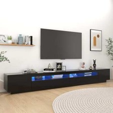 TV Schrank mit LED-Leuchten TV