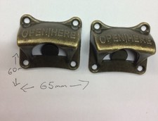 2 bronzierte Flaschenöffner