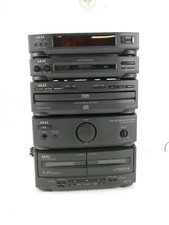 Akai Kompaktanlage AX-550 CD Tuner Verstärker und defektes Tapedeck Hi-5438