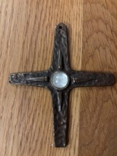 Altes Bronze Kreuz mit