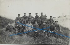 Flandern Belgien 1WK  deut. Kriegsgefangene in Dünen - Atelier Boitsfort Brüssel