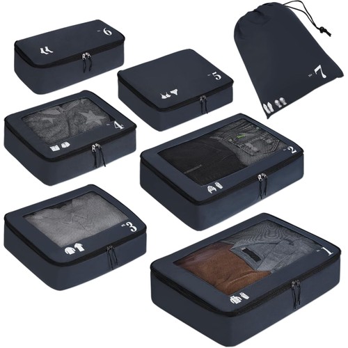 Reise packwürfel set teilig - reise, 7-teilig