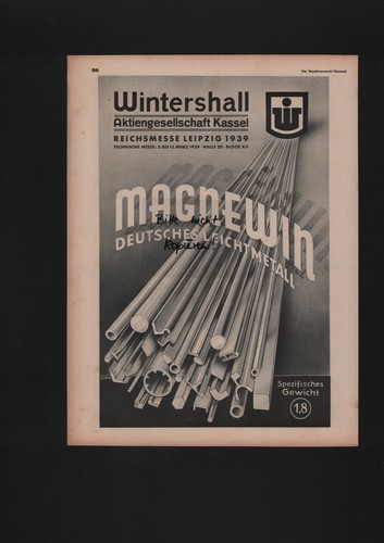 Kassel werbung 1939 - werbung,