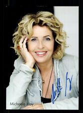 Michaela May Autogrammkarte