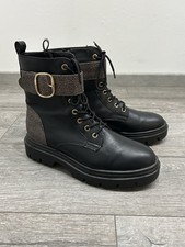 Boots Damen Größe 41 Schwarz