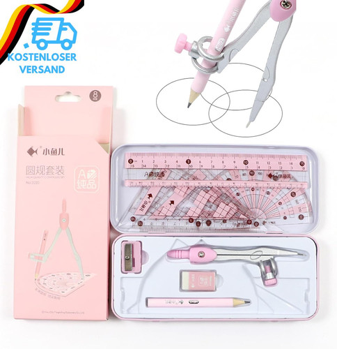 Geometrie set lineal zirkel - lineal,