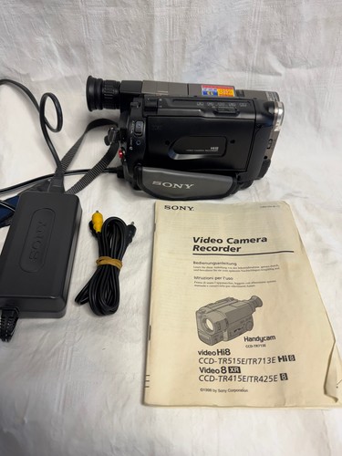 Sony ccd tr515e video8 - hi, 8/video8
