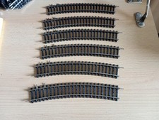 Piko H0 6 gebogene Anschlussgleise R440 1/1 Spur H0 DDR-Produktion - Unbenutzt 