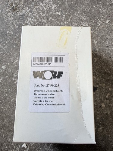 Wolf wege umschaltventil - wolf, 3-wege-umschaltventil