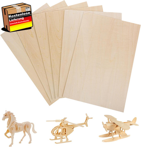 6er pack balsaholz 2mm für - pack,