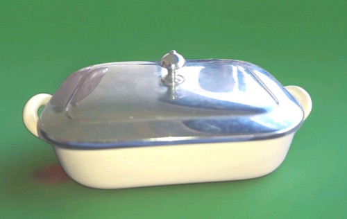 Art deco butterdose - art,