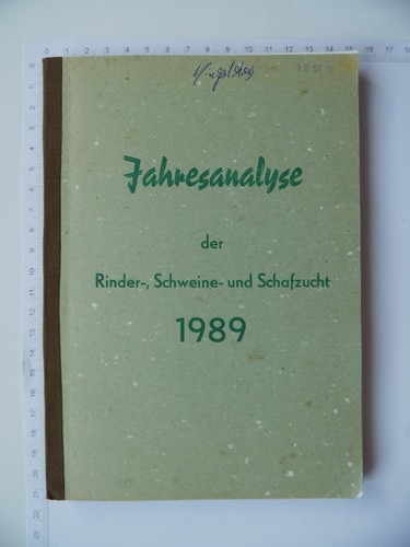 Jahresanalyse der rinder - jahresanalyse,