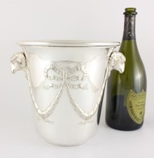 Antiker Silberteller Ram's