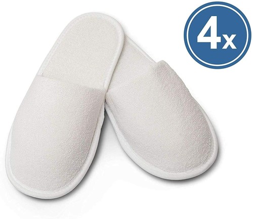 Hotelslipper badeslipper - 4x,