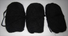 3 x (20g) schwarze