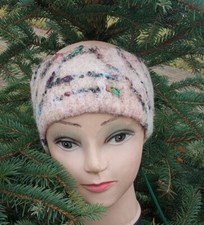 Stirnband aus Merinowolle für