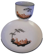 Nymphenburg Porcelain Orange