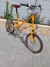 Alex Moulton XTB Gravelbike Faltrad Gitterrahmen gelb  gebraucht 