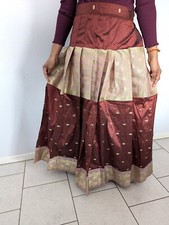 Neues ungetragenes Indisches Rock/ Lehenga in Universalgröße - Bordeaux - 1 tlg