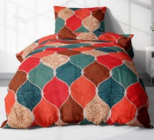 Orientalische Renforcé-Bettwäsche 2-tlg. 100 % Baumwolle – 2. Wahl – 135x200 cm