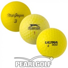 50 GELBE MARKEN MIX GOLFBÄLLE