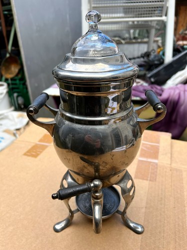 Antiker samowar mit brenner - antiker,