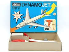 Schuco 1078 Dynamo-Jet Boeing 747 „Swissair“ 70er Jahre Rarität neuwertig in OVP