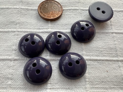 Knöpfe 15mm halbkugel lila - halbkugel,