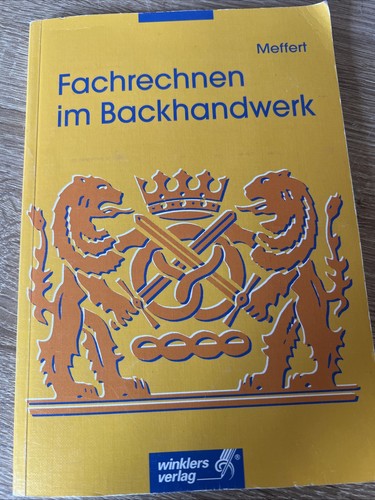 Fachrechnen backhandwerk - im, (
