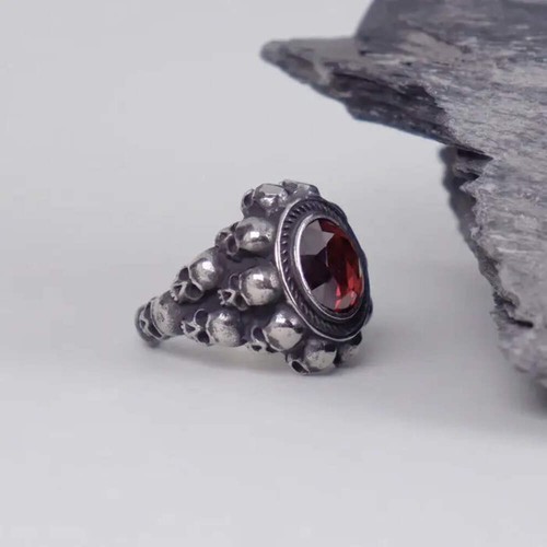 Totenkopf ring mit - totenkopf,