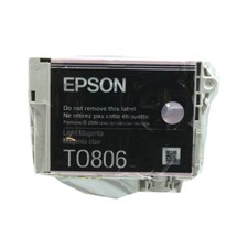 Original Epson Tinten Patrone T0806 magenta hell für Stylus Photo 50 650 700 800
