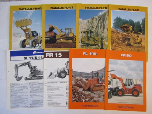 Prospekte fiat allis - allis, hitachi