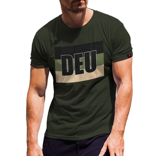 Deu tarnnetz militär fahne - deu,