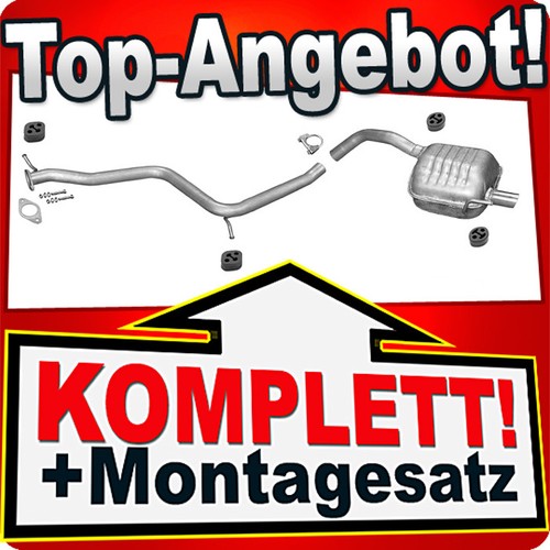 Auspuff für alfa romeo 147 - romeo,