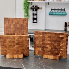 Schneidebrett aus Eichenholz /