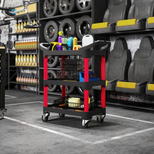 Homcom werkstatt rollwagen mit - werkstatt-rollwagen,