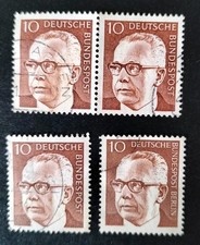 Briefmarke Gustav Heinemann 10