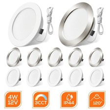 LED Einbaustrahler 12V AC/DC