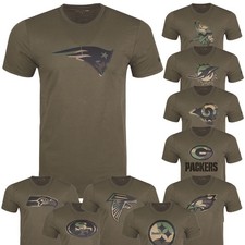 New Era NFL Fan Shirt - Team Logo oliv / wood camo