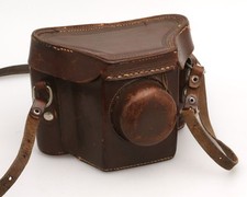 Leder Bereitschaftstasche für die Kochmann Reflex Korelle 6x6