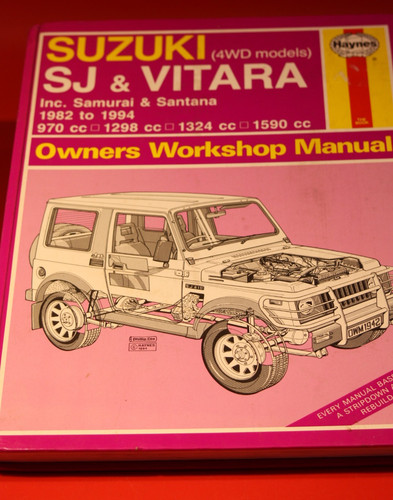 Haynes suzuki vitara - sj, &