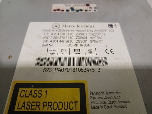 Mercedes benz w204 2009 - c,