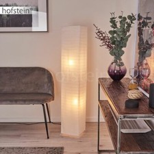 Papier Steh Leuchte weiß Wohn