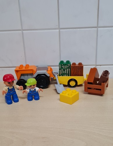 Lego duplo traktor orange mit - lego,