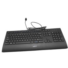 Logitech K280e Pro Tastatur Wired  QWERTZ Tastatur US   Schwarz  - Unvollständig